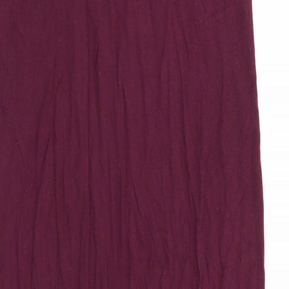 H&M Womens Purple   Fit & Flare  Size 6