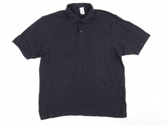 Preworn Mens Black    Polo Size M