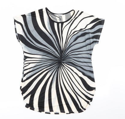 Womens UK Size S Klass Multicoloured Basic T-Shirt