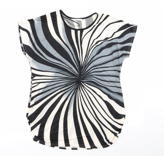 Womens UK Size S Klass Multicoloured Basic T-Shirt