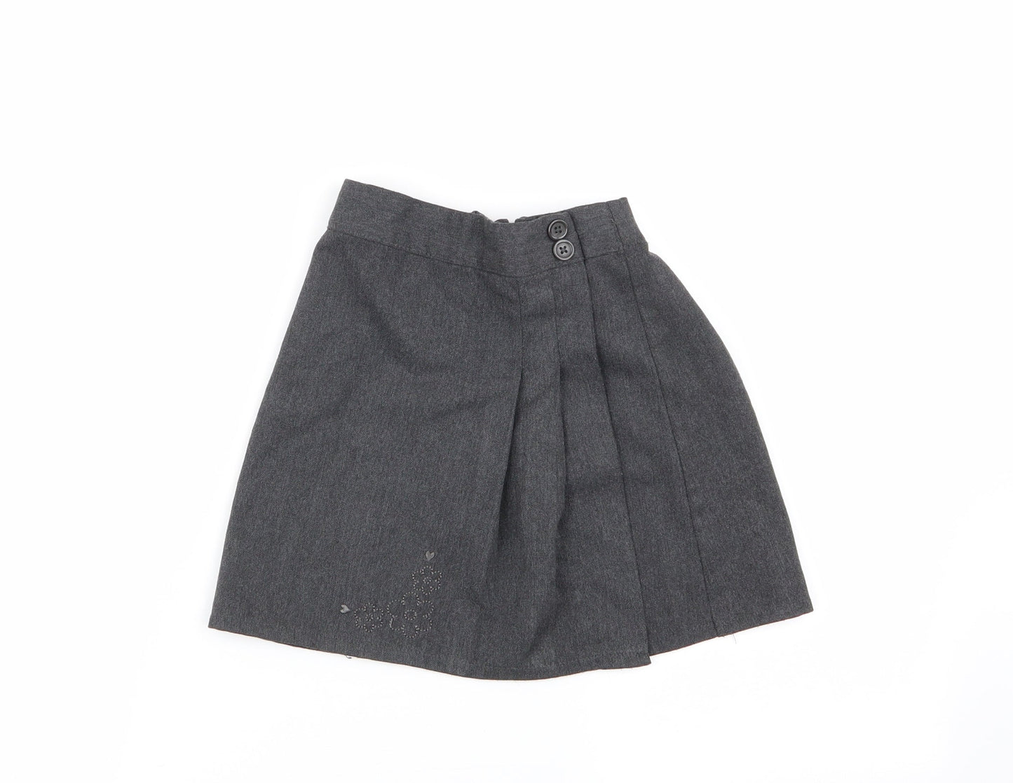 school life Girls Grey   Flare Skirt Size 6 Years