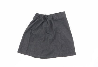 school life Girls Grey   Flare Skirt Size 6 Years