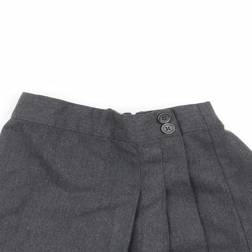 school life Girls Grey   Flare Skirt Size 6 Years