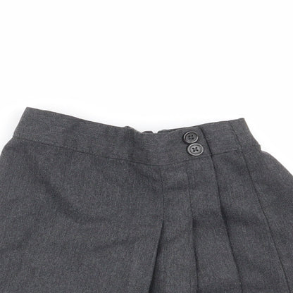 school life Girls Grey   Flare Skirt Size 6 Years