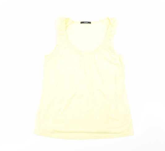 Asda George Womens Yellow   Basic Tank Size 14
