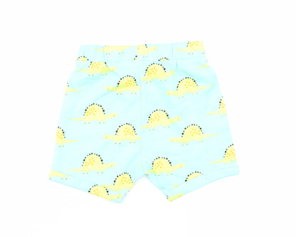 Asda George Baby Blue Animal Print  Capri Trousers Size 12-18 Months