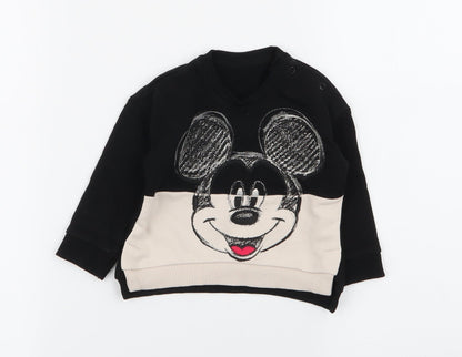 Asda George Girls Multicoloured   Pullover Jumper Size 3-6 Months  - disney