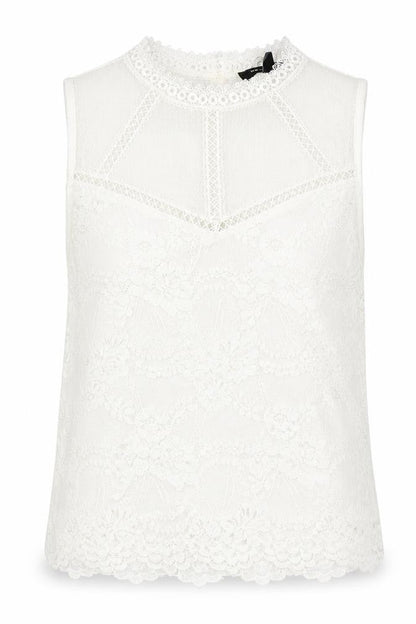 Womens UK Size 12 New Look Ivory Basic Blouse
