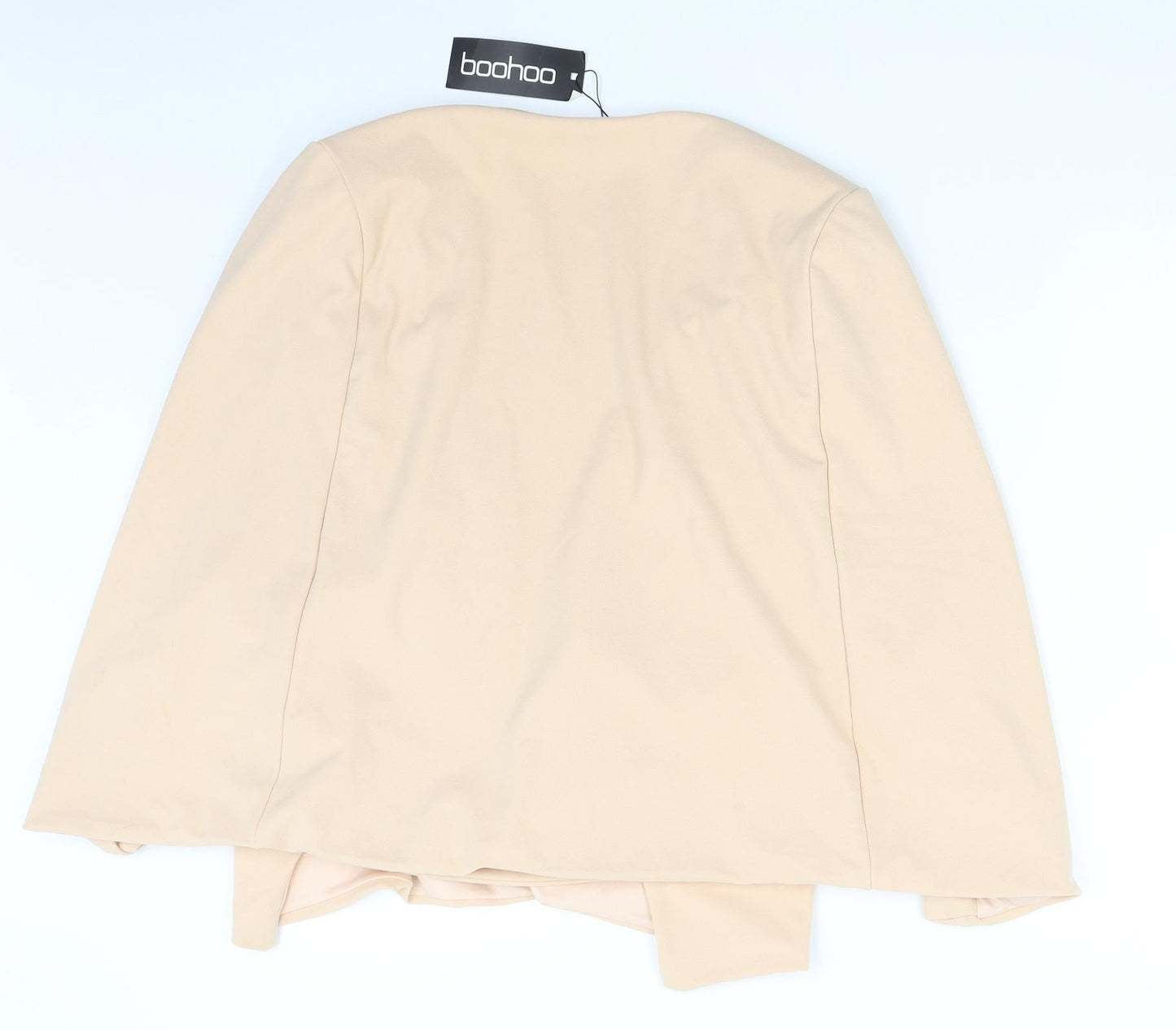 Boohoo Womens Pink   Jacket Poncho Size 14