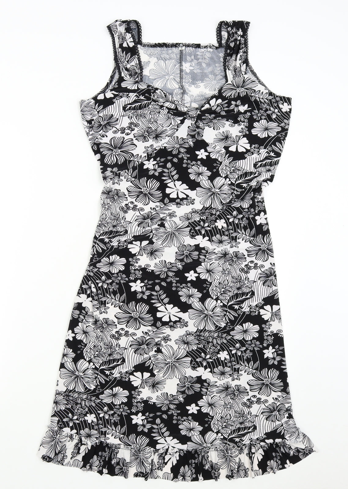 Preworn Womens Multicoloured Floral  Shift  Size M