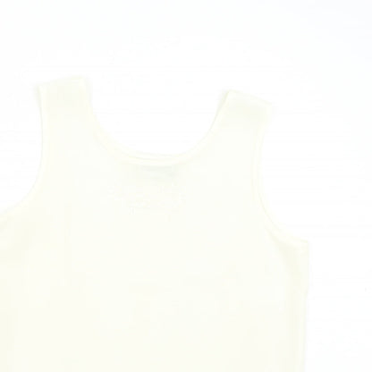 Perception Womens Ivory   Basic Blouse Size 12