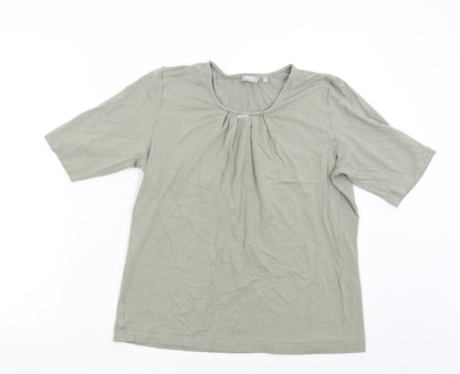 Womens UK Size 12 Rabe Green Basic T-Shirt