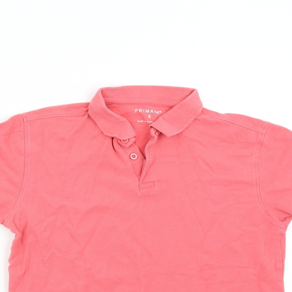Primark Womens Pink   Basic Polo Size S