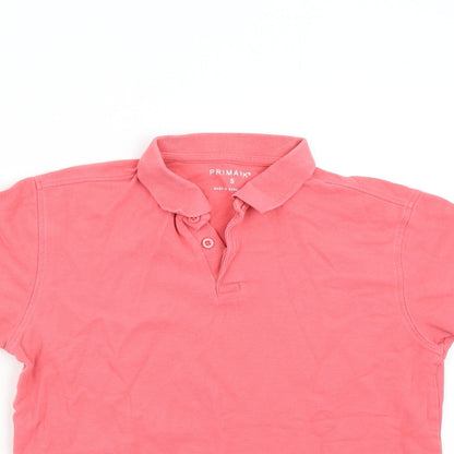 Primark Womens Pink   Basic Polo Size S