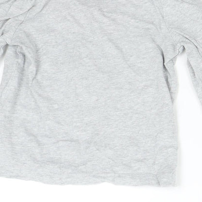 Mothercare Baby Grey Solid   Pyjama Top Size 12-18 Months  - Bunny