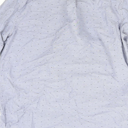 Mens UK Size M Burton Blue  Button-Up Long Sleeve Casual Shirt