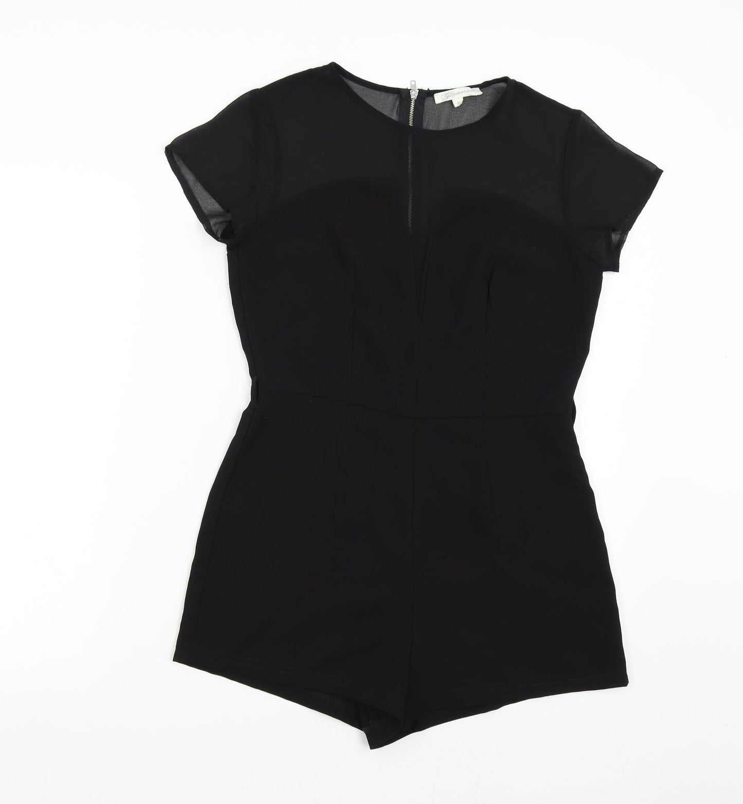 Glamorous Womens Black   Jumpsuit One-Piece Size S