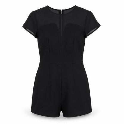Womens UK Size S Glamorous One-Piece Black Jumpsuit