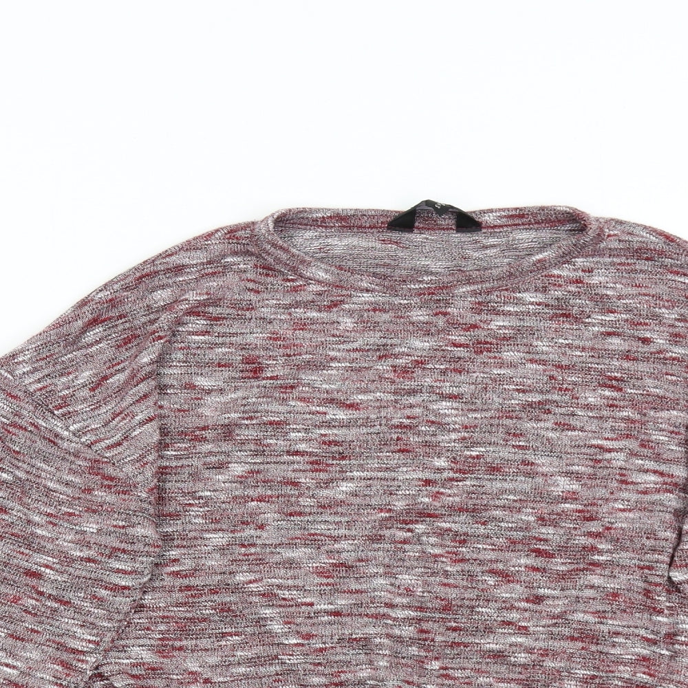 Womens UK Size 8 Miss Selfridge Red Pullover Jumper
