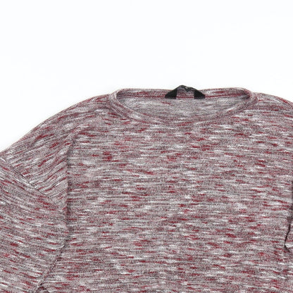 Womens UK Size 8 Miss Selfridge Red Pullover Jumper