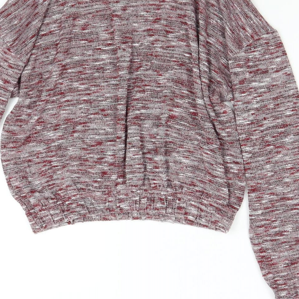 Womens UK Size 8 Miss Selfridge Red Pullover Jumper