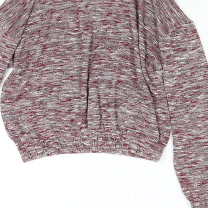 Womens UK Size 8 Miss Selfridge Red Pullover Jumper