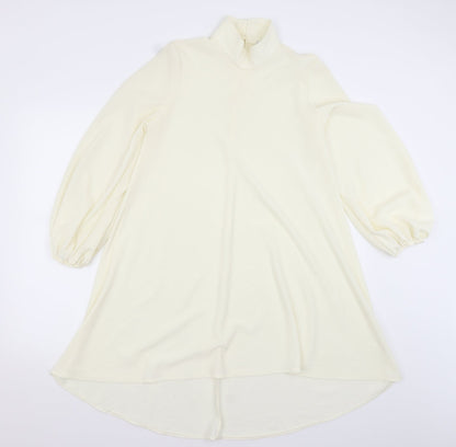 Zack Womens Ivory   A-Line  Size 8