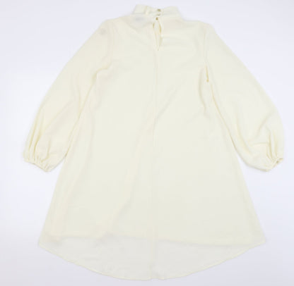 Zack Womens Ivory   A-Line  Size 8