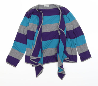 Womens UK Size 14 Per Una Blue Shrug Jumper