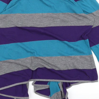 Womens UK Size 14 Per Una Blue Shrug Jumper