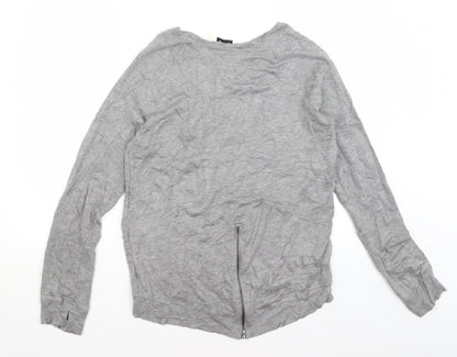 Back view of Bordeaux women’s grey jumper, size M