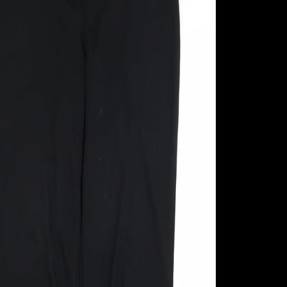 M&S Womens Black   Trousers  Size 10 L26 in