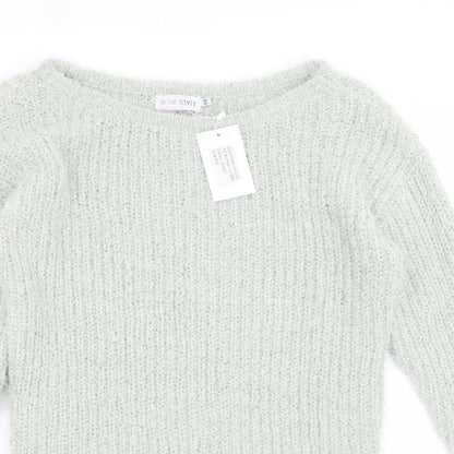 In the Style Womens Green   Jacket Dress  Size 6