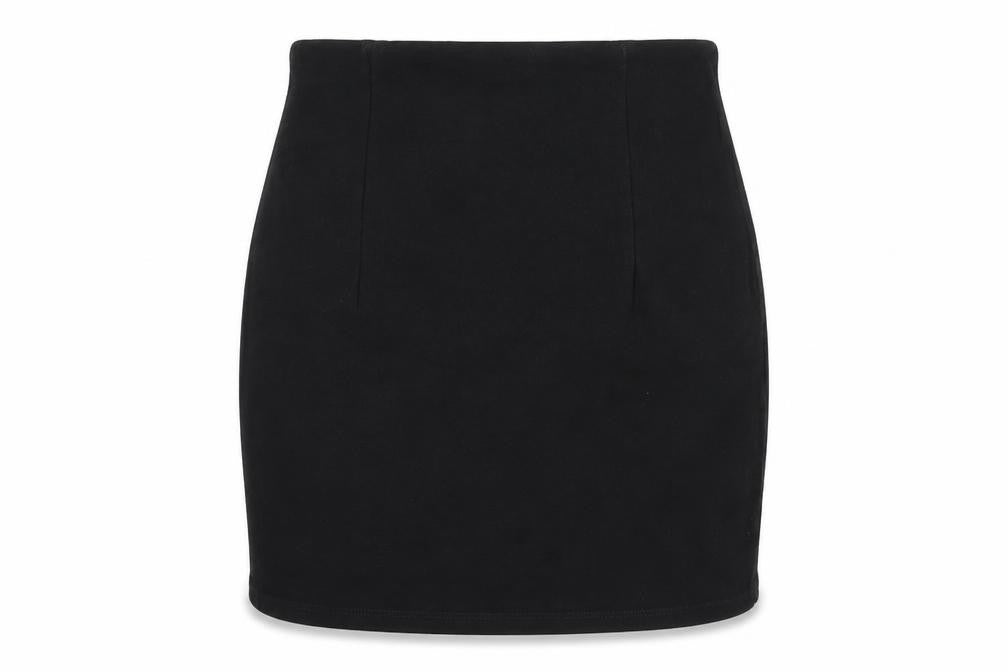 Womens UK Size 8 ASOS Black Basic T-Shirt