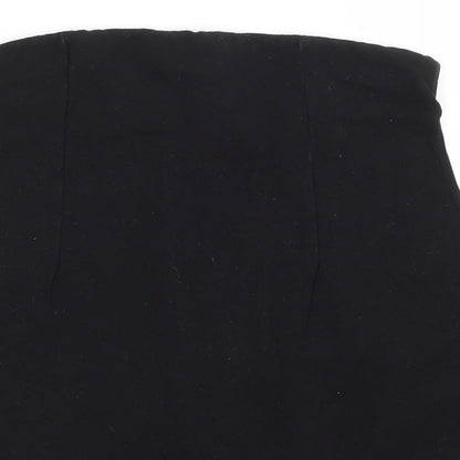 Womens UK Size 8 ASOS Black Basic T-Shirt