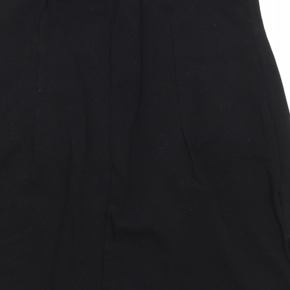 Womens UK Size 8 ASOS Black Basic T-Shirt