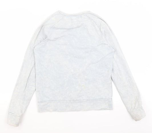 Cedar Wood State Mens Blue   Pullover Jumper Size M