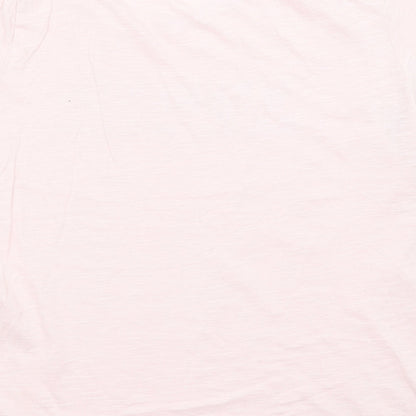 F&F Womens Pink   Basic T-Shirt Size 12  - Weekends & Wine