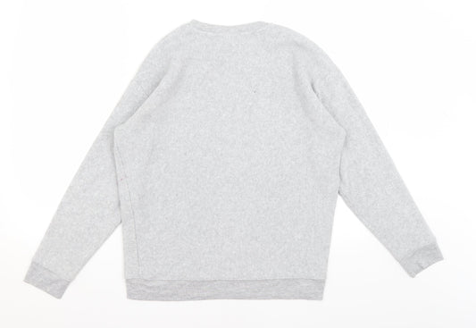 Womens UK Size 8 Topshop Grey Pullover Jumper