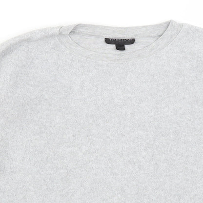 Womens UK Size 8 Topshop Grey Pullover Jumper