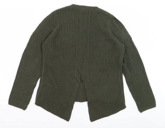Womens UK Size 16 Select Green Pullover Jumper