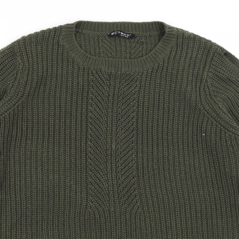 Womens UK Size 16 Select Green Pullover Jumper