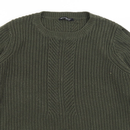 Womens UK Size 16 Select Green Pullover Jumper