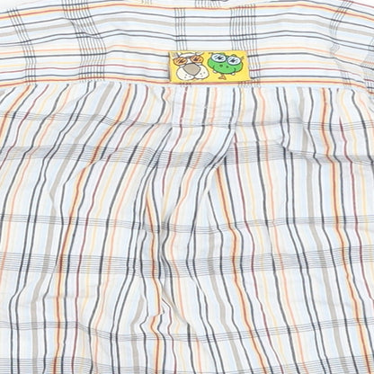 H&M Baby White Striped  Basic Button-Up Size 3-6 Months