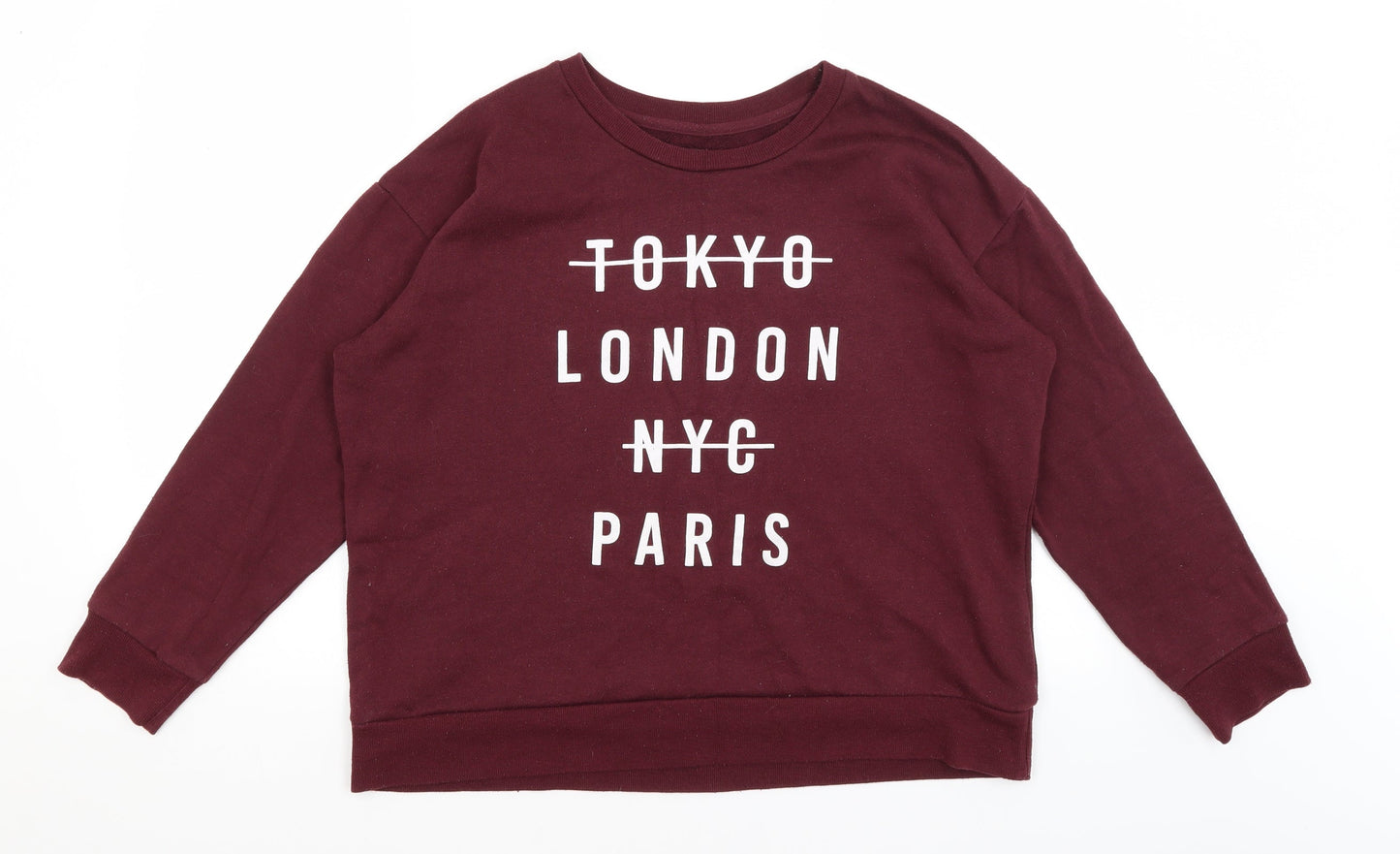 Atmosphere Womens Red   Pullover Jumper Size 14  - Cities