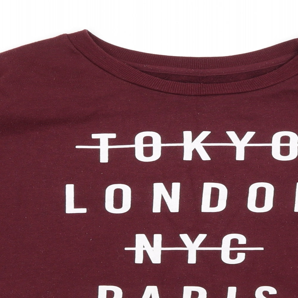 Atmosphere Womens Red   Pullover Jumper Size 14  - Cities