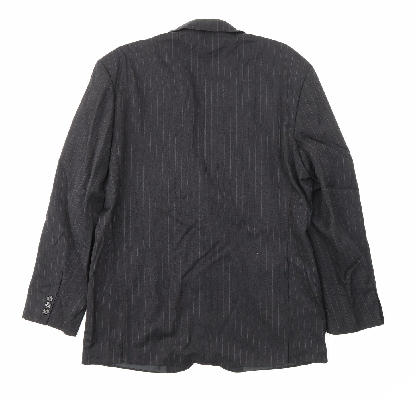 Mens UK Size 44 JAMES BARRY Regular Black Suit Jacket
