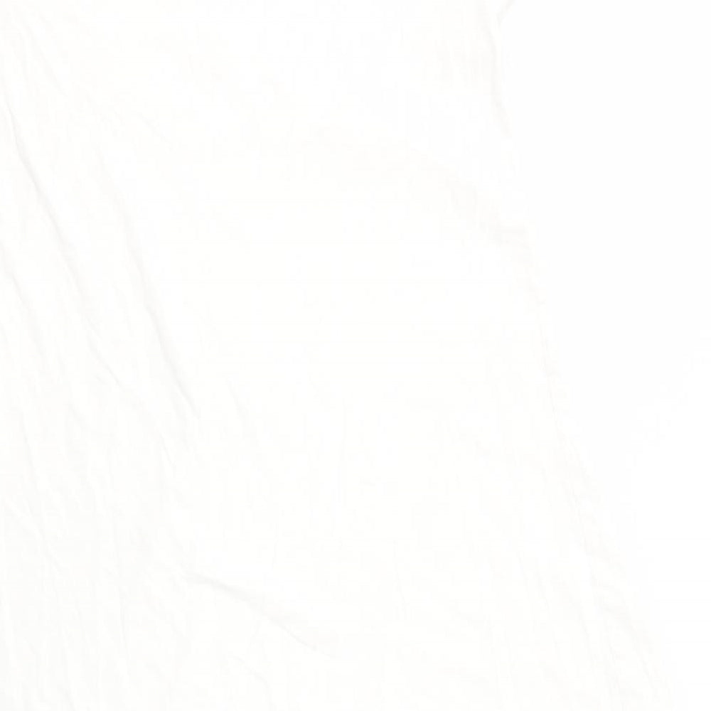 M&S Womens White   Fit & Flare  Size 12