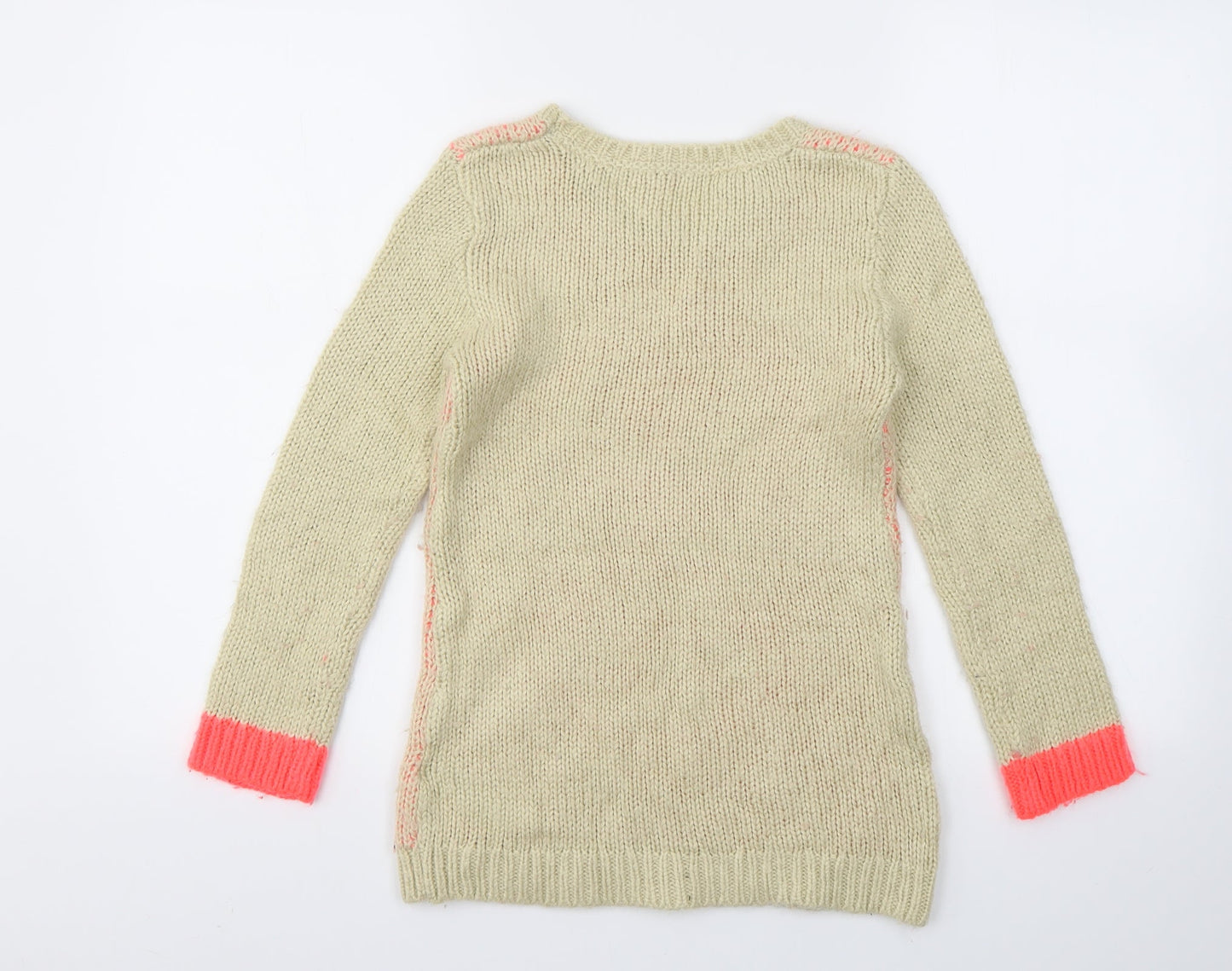Debenhams Girls Beige   Jumper Dress  Size 9-10 Years