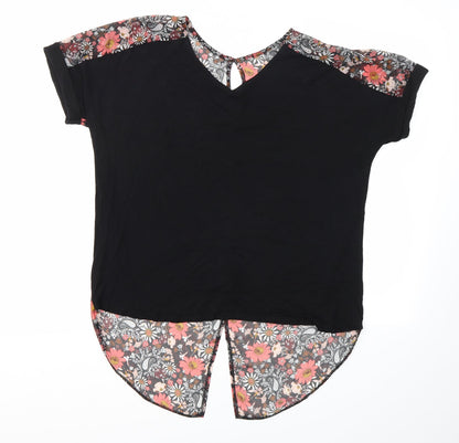 F&F Womens Multicoloured Floral  Basic Blouse Size 12